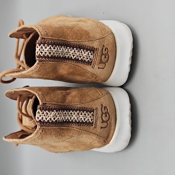 Ugg Freamon Suede Chukka Boot Chestnut Tan Men 12 EEE Wide - Picture 10 of 16